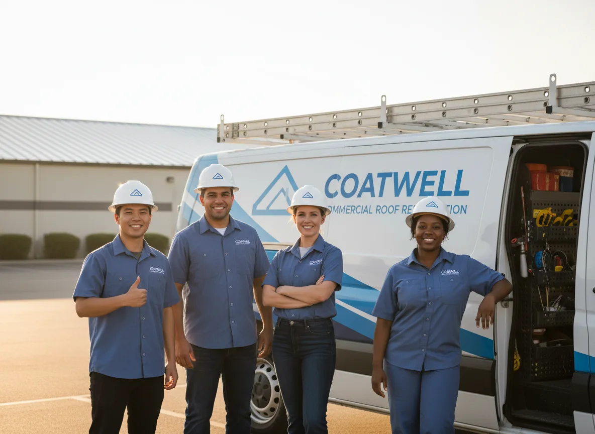 Commercial roof coating company in Gary, TX